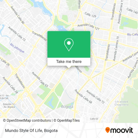 Mundo Style Of Life map