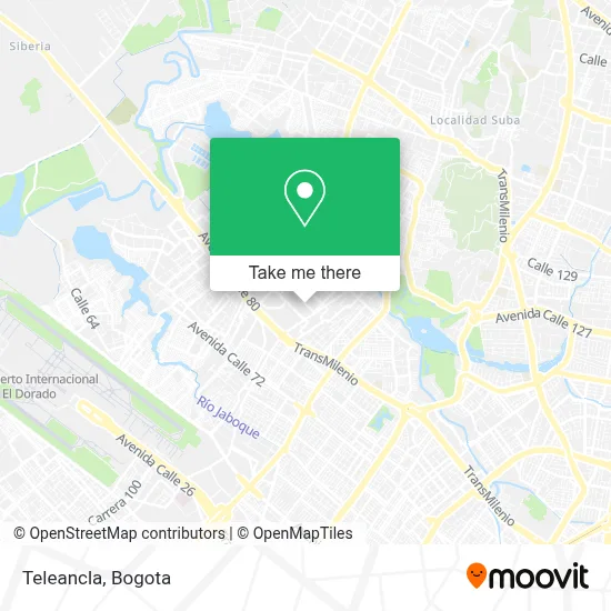 Teleancla map