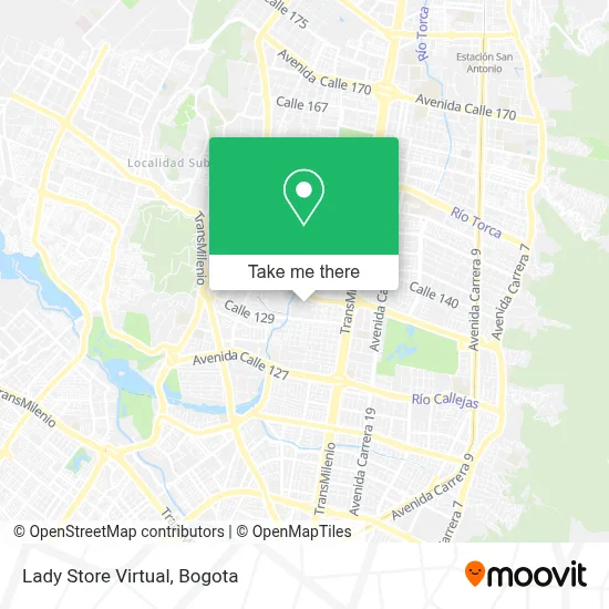 Lady Store Virtual map