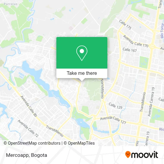 Mercoapp map