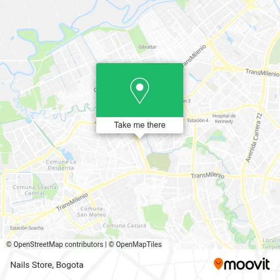 Nails Store map
