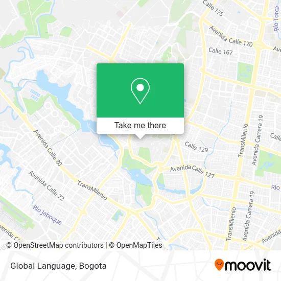 Global Language map