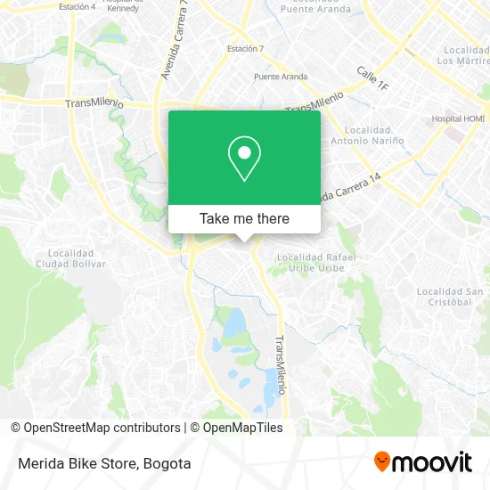 Merida Bike Store map