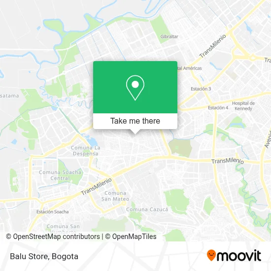 Balu Store map