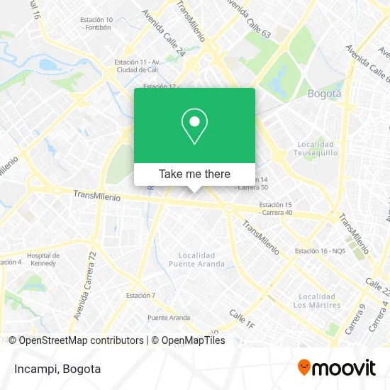 Incampi map