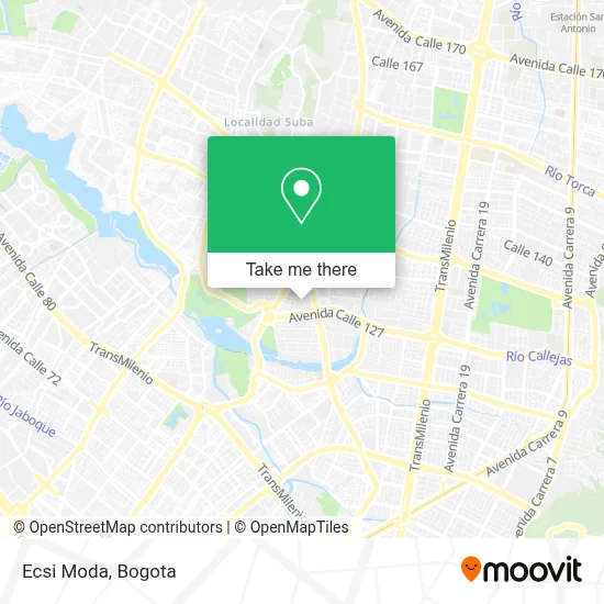 Ecsi Moda map