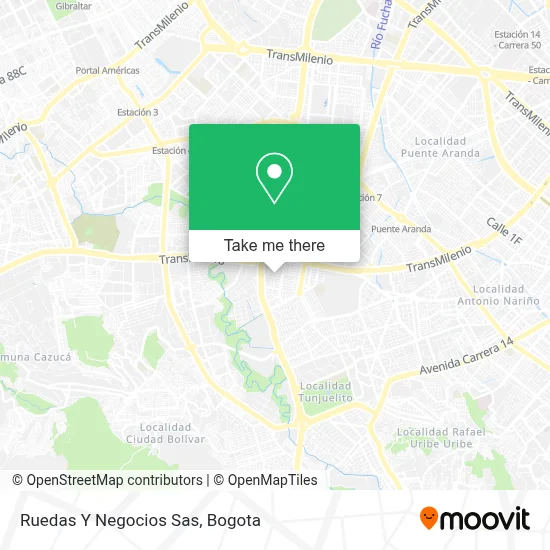 Ruedas Y Negocios Sas map
