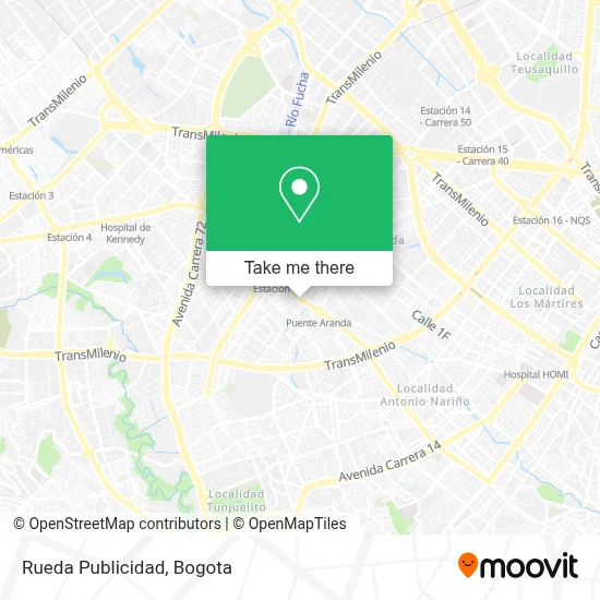 Rueda Publicidad map