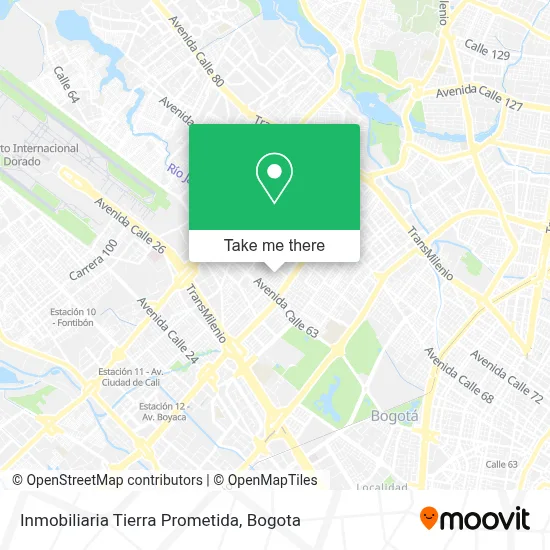 Inmobiliaria Tierra Prometida map