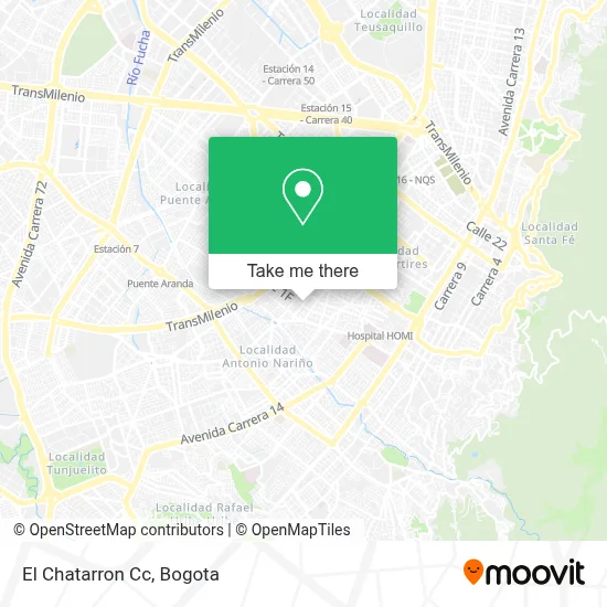 El Chatarron Cc map