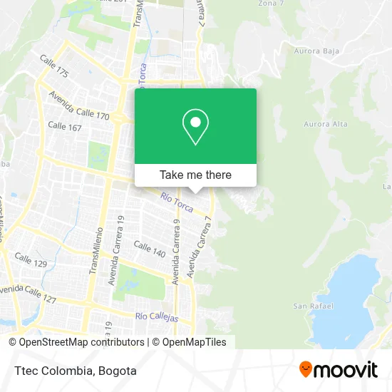 Ttec Colombia map