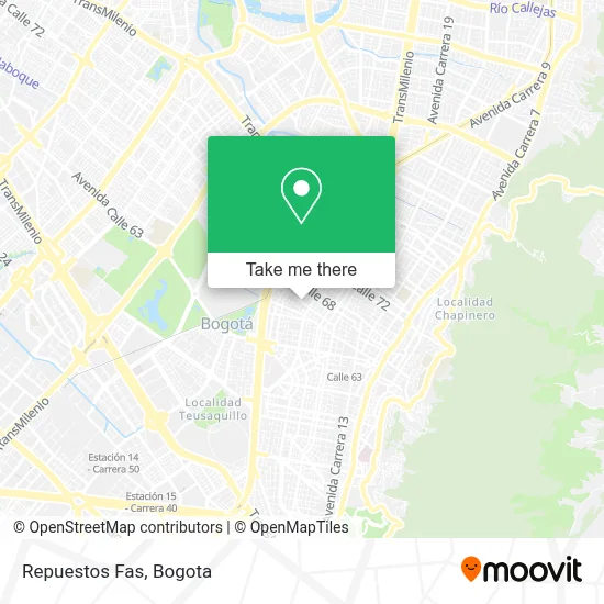 Repuestos Fas map