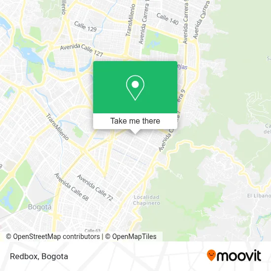 Redbox map