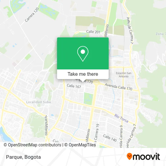Parque map