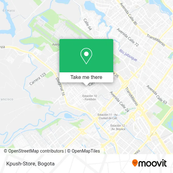Kpush-Store map