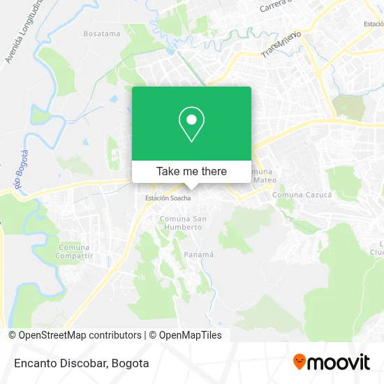 Encanto Discobar map