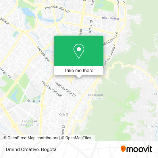 Dmind Creative map