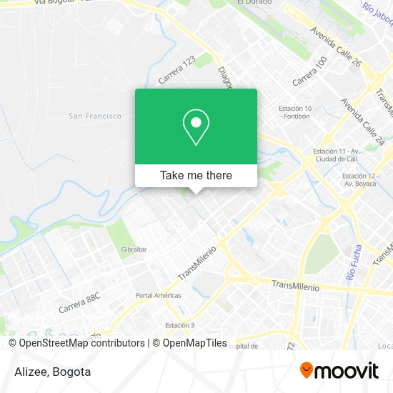 Alizee map