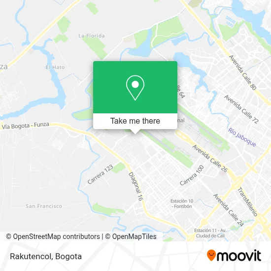 Rakutencol map