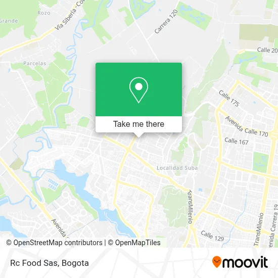 Rc Food Sas map