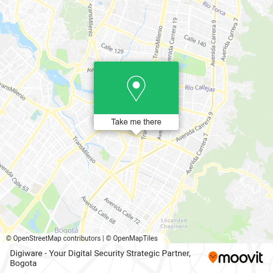 Digiware - Your Digital Security Strategic Partner map