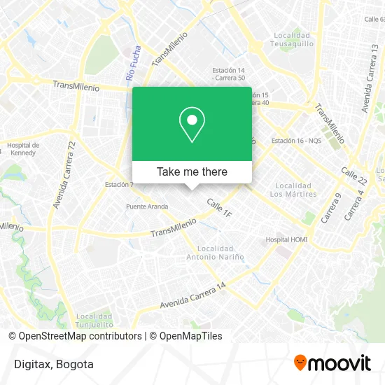 Digitax map
