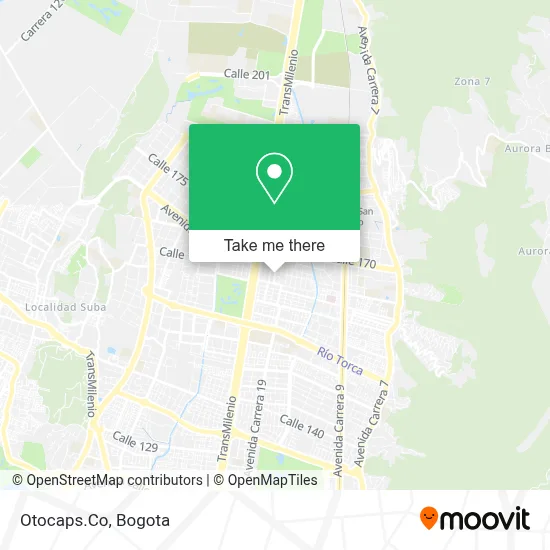 Otocaps.Co map