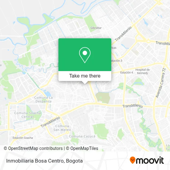 Inmobiliaria Bosa Centro map