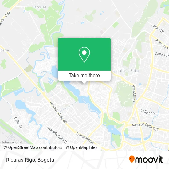 Ricuras Rigo map