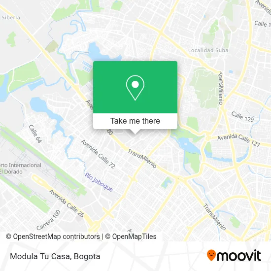 Modula Tu Casa map