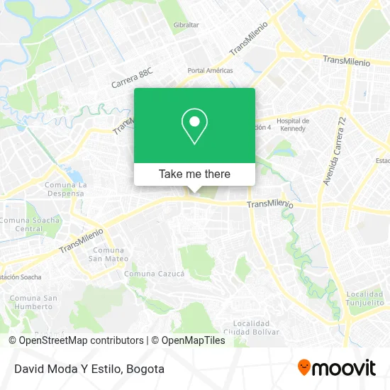 David Moda Y Estilo map