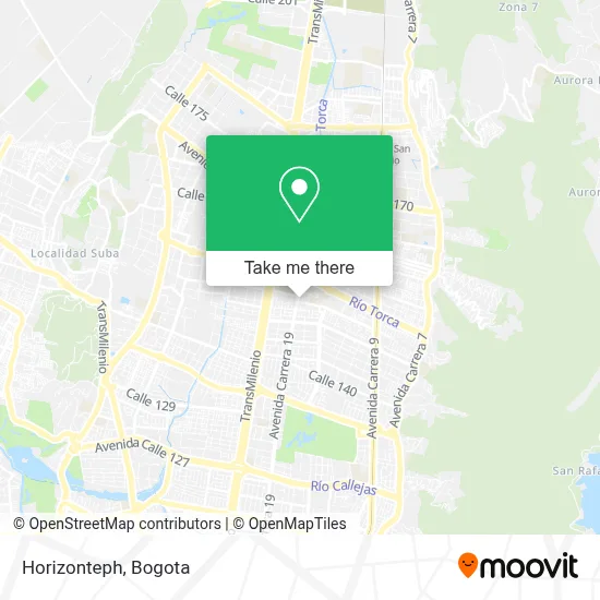 Horizonteph map
