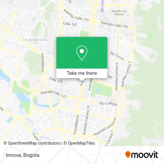 Innova map