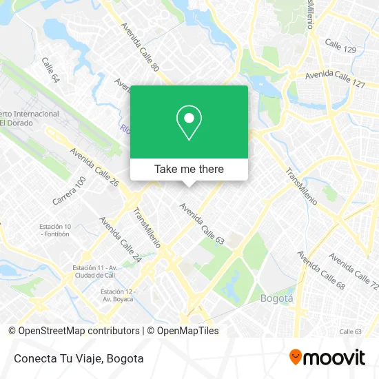 Conecta Tu Viaje map
