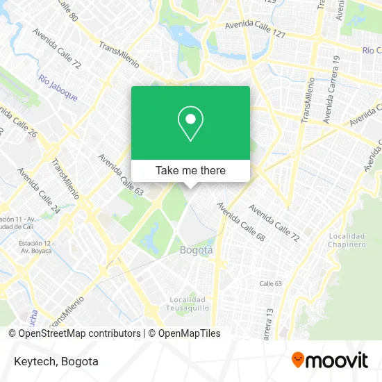 Keytech map