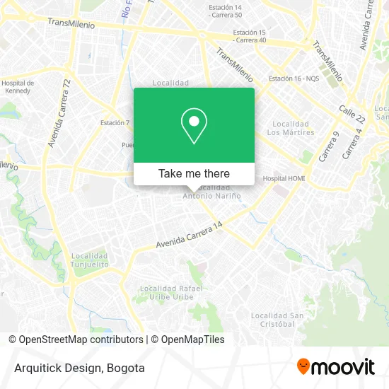 Arquitick Design map