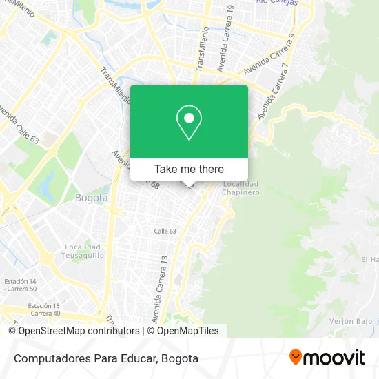 Computadores Para Educar map