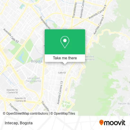 Intecap map
