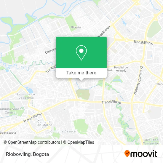 Riobowling map