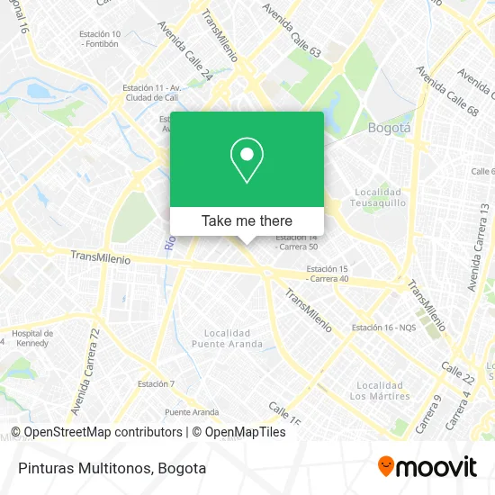 Pinturas Multitonos map
