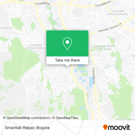 Smartlab Repair map