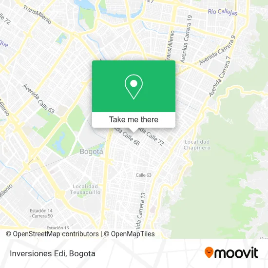 Inversiones Edi map