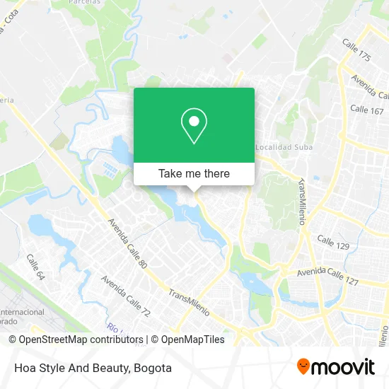 Hoa Style And Beauty map