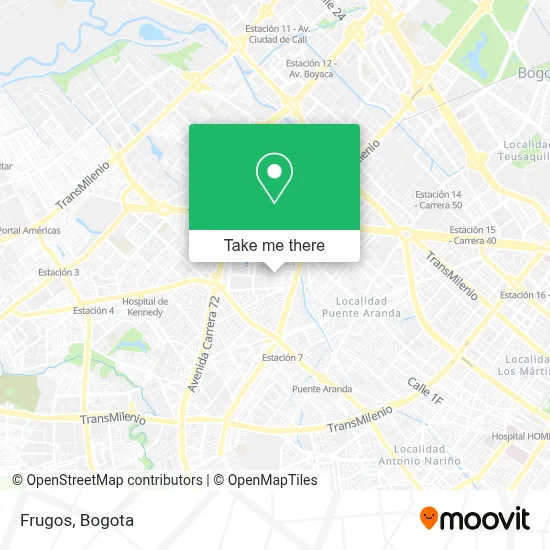 Frugos map