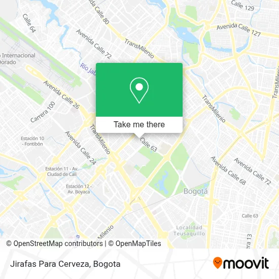 Jirafas Para Cerveza map