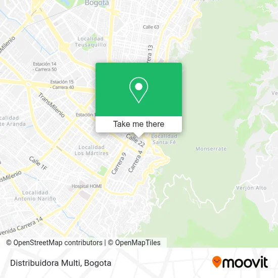 Distribuidora Multi map