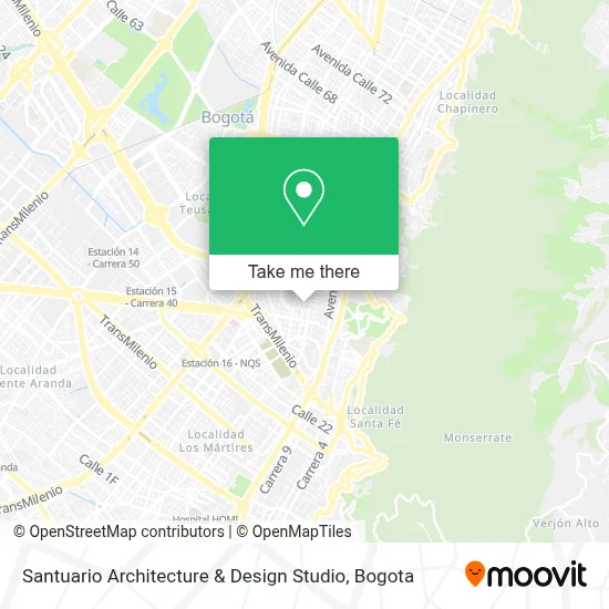Santuario Architecture & Design Studio map