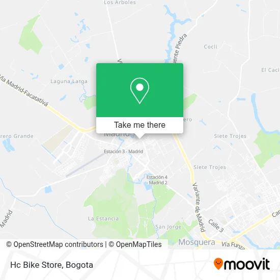 Hc Bike Store map