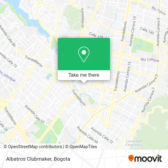 Albatros Clubmaker map