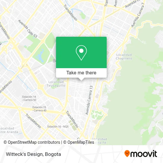 Witteck's Design map